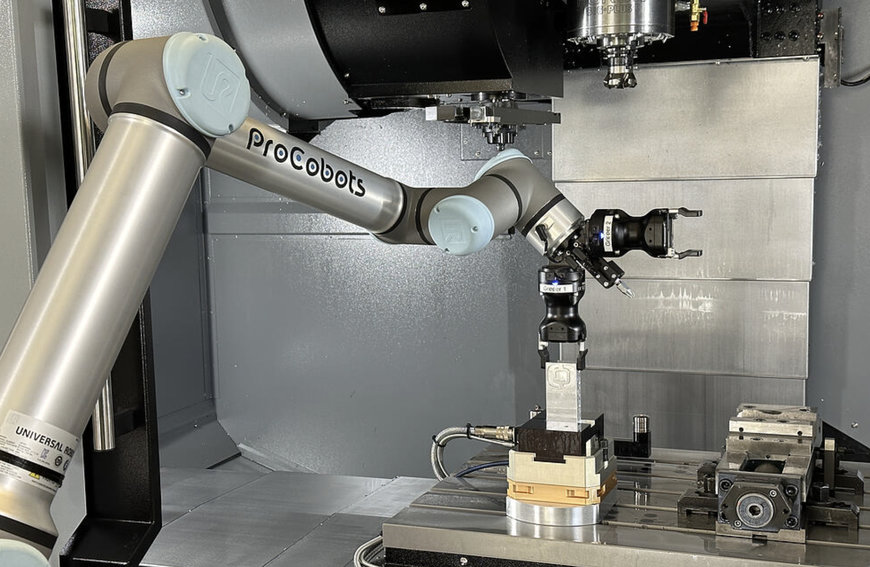 HURCO: COBOTS MACHEN DAS BESTÜCKEN VON MASCHINEN EINFACH